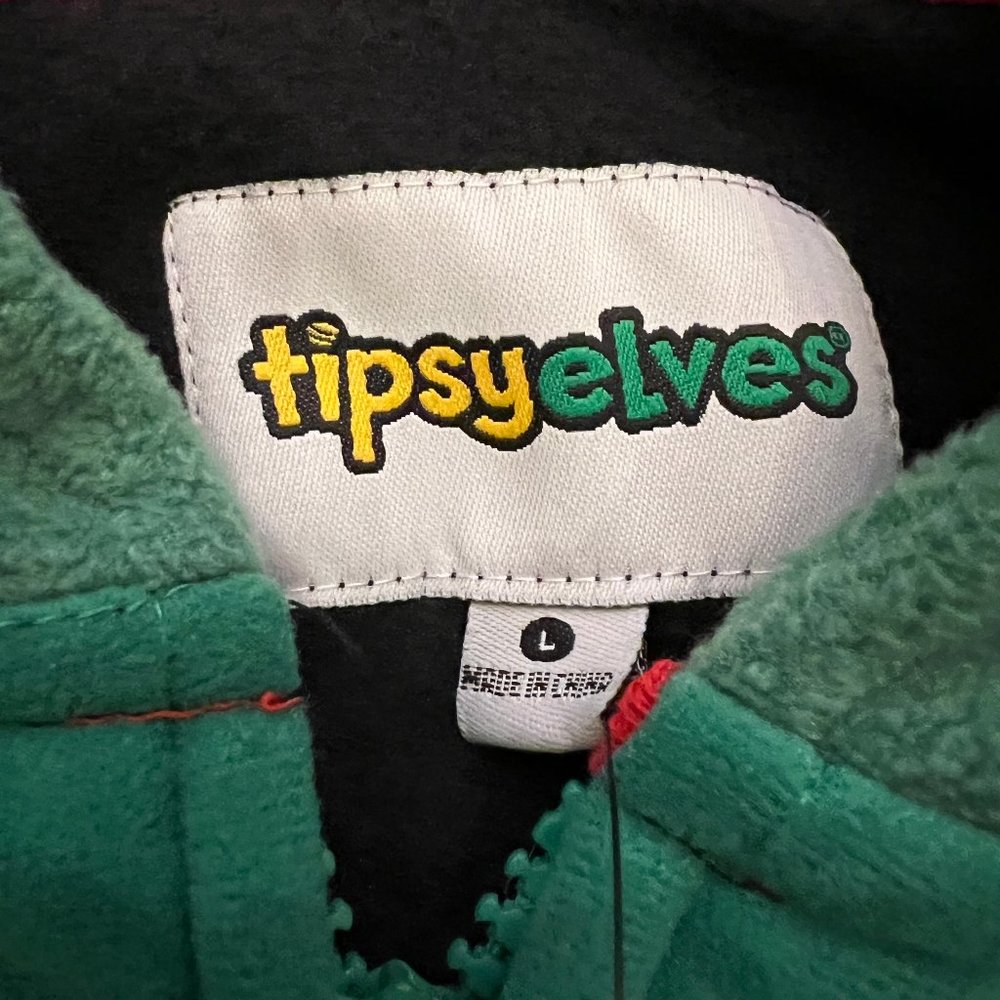 Tipsy Elves Christmas Tree Toss Game Jumpsuit Siz… - image 5